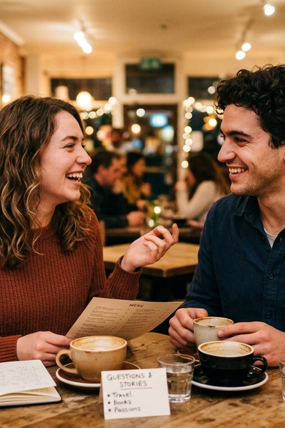 What to Say on a First Date When You Keep Running Out of Things to Talk About